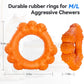 Indestructible Dog Chew Ring | Durable for Aggressive Chewers | Tough Toy