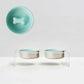 Ceramic Slow Feeder Dog Bowl | Reduces Bloating | Includes Acrylic Stand