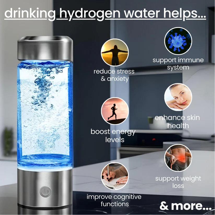 hydrogen water bottle benefits