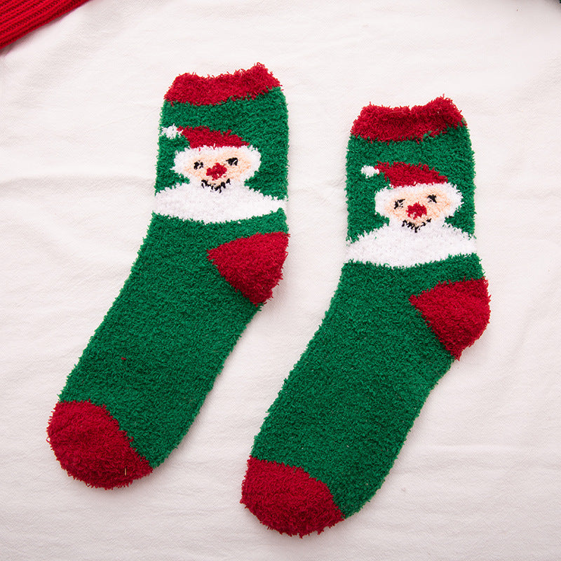 Christmas Warm Socks - 12 Pairs