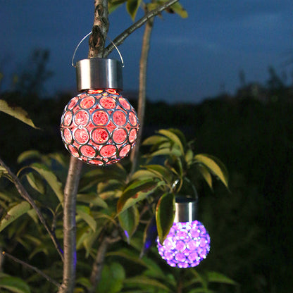 Solar Powered LED Hanging Light Lantern