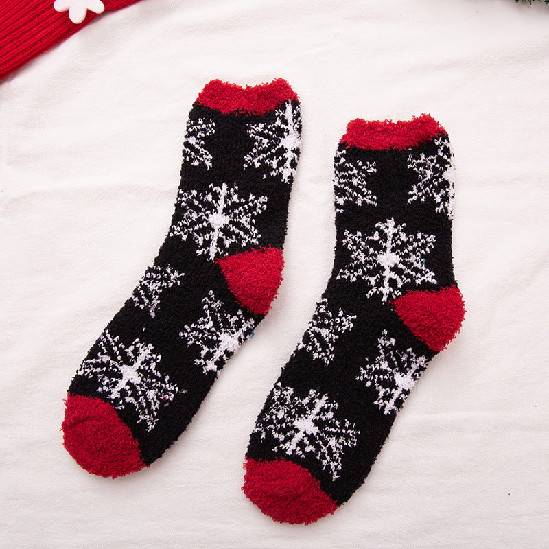 Christmas Warm Socks - 12 Pairs