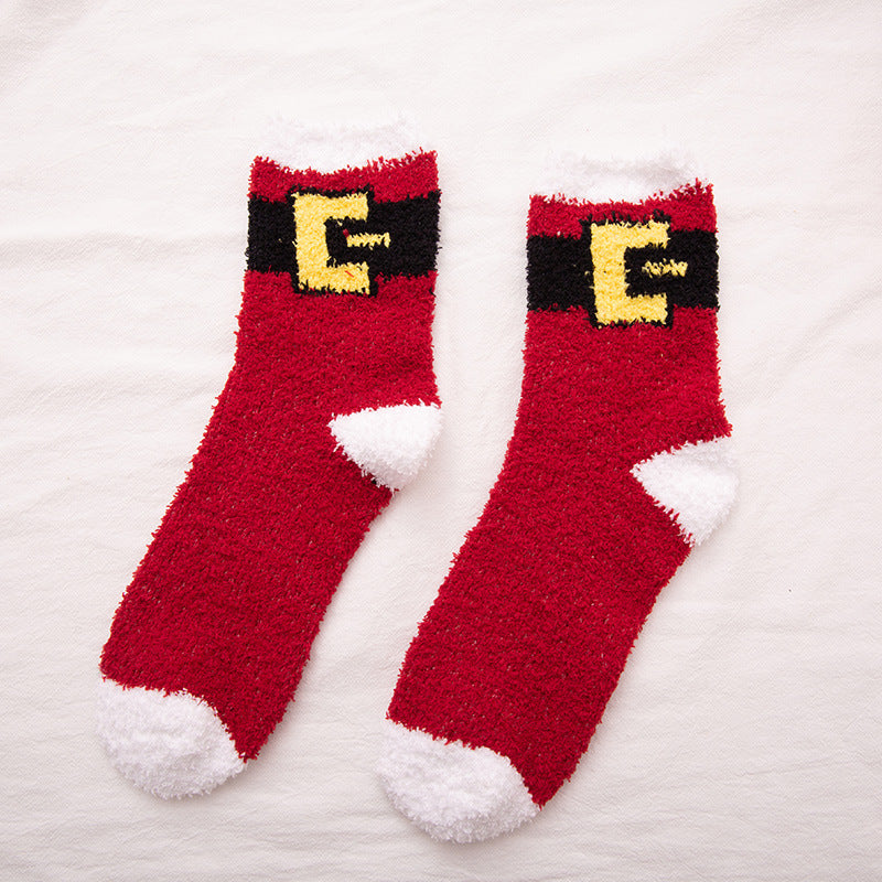 Christmas Warm Socks - 12 Pairs