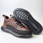 Men's Crocodile Print | Height Lifting | Non-Slip Casual Shoes