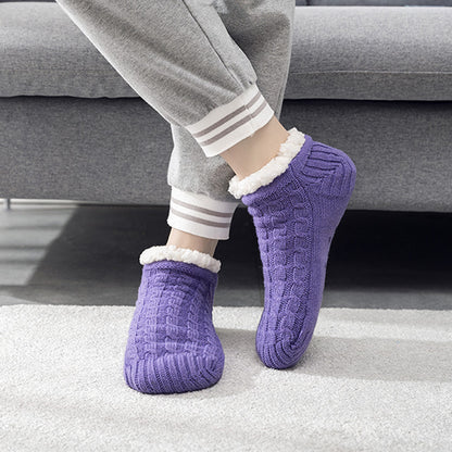 Women Warm And Fluffy Non Slip Socks For Home