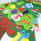 Kids Christmas Tree with Lights + Free Snowman