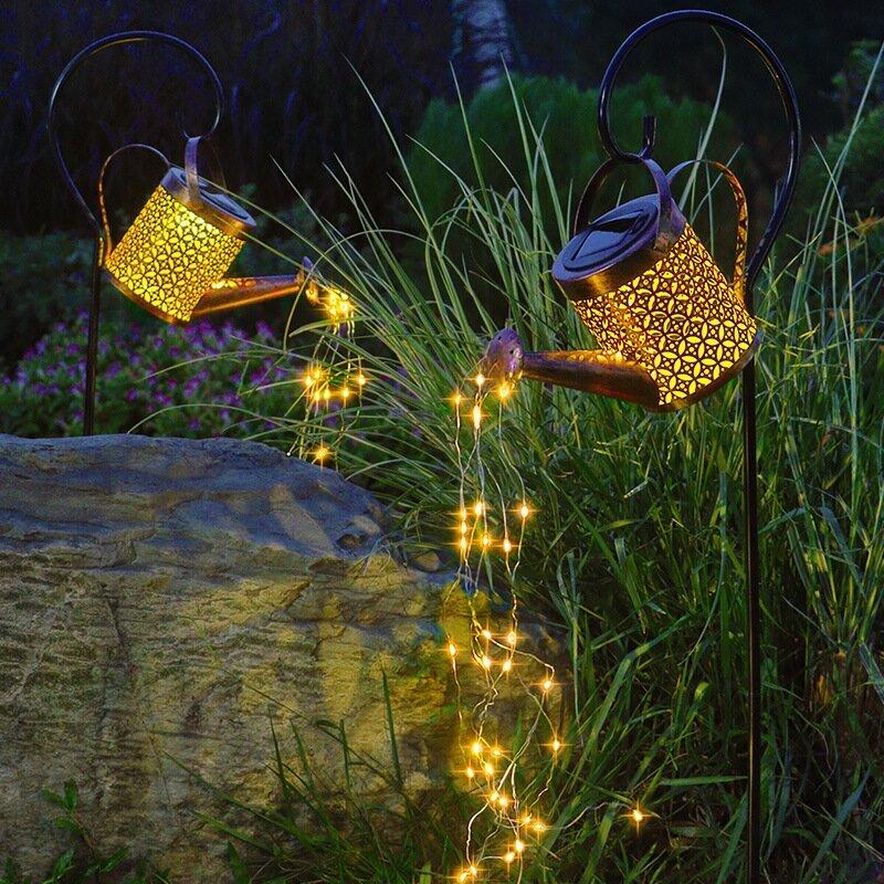 solar watering can lights