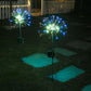 Solar Powered LED Firework Garden Lights