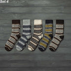 Warm Nordic Socks (5 Pairs Per Set) One Size Fits All