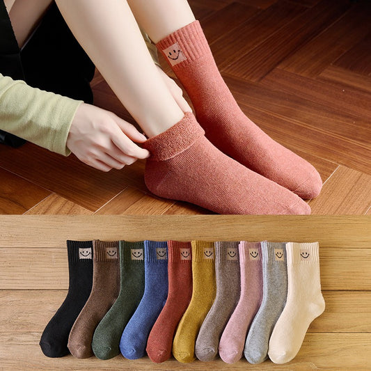 Smiley Cotton Socks (4 Pairs)