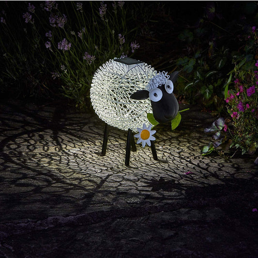 Solar Dolly The Sheep Garden Light Ornament [Energy Class A]