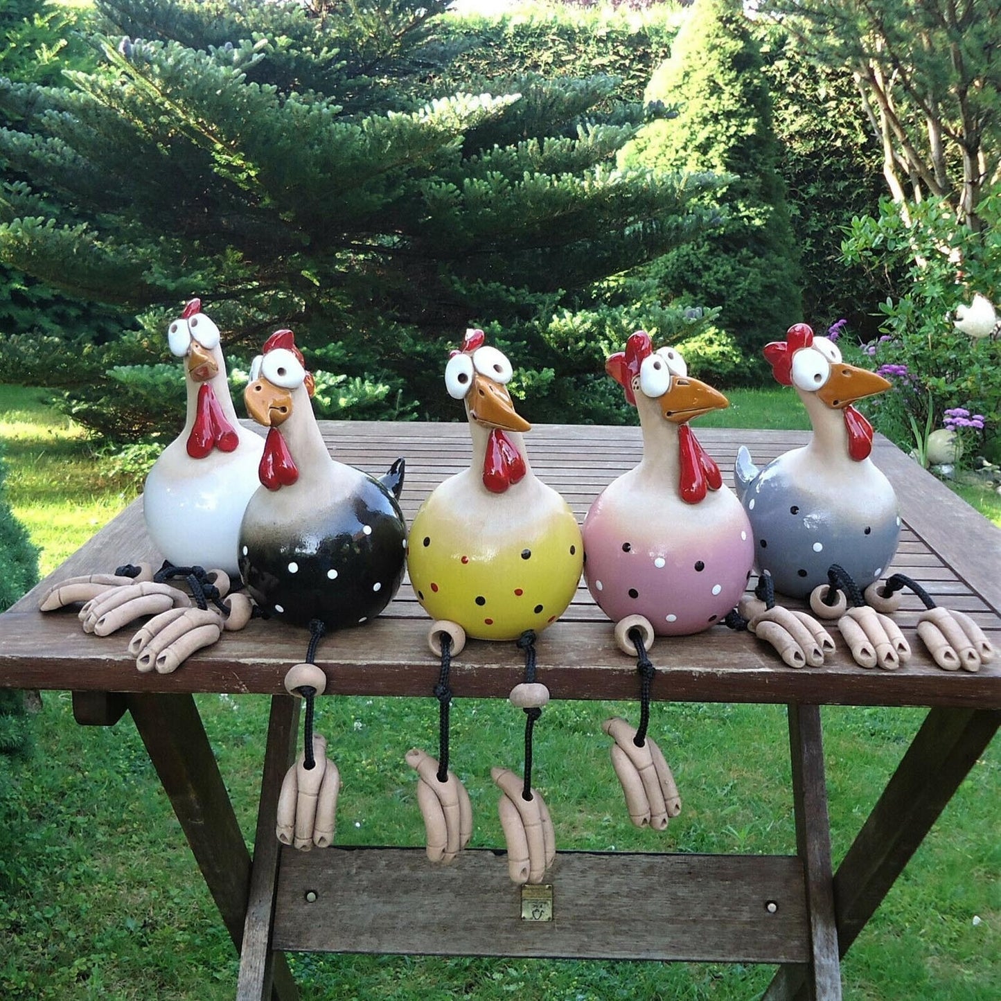 Handmade Chicken Ornament